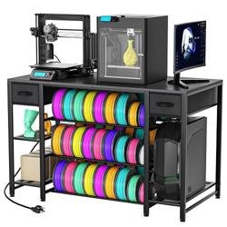 Heavy Duty 3D Printer Stand with Filament Storage,3D Printer Table