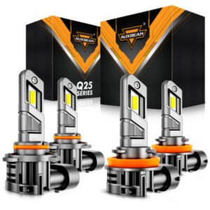 XILAM H11 LED Bulbs, 15X Brighter 6500K Cool White, Anti-Flicker, 60,000Hrs Lifespan, Plug and Play, IP68, H8 H9 H16 LED Light Compatible with Cars Trucks SUVs